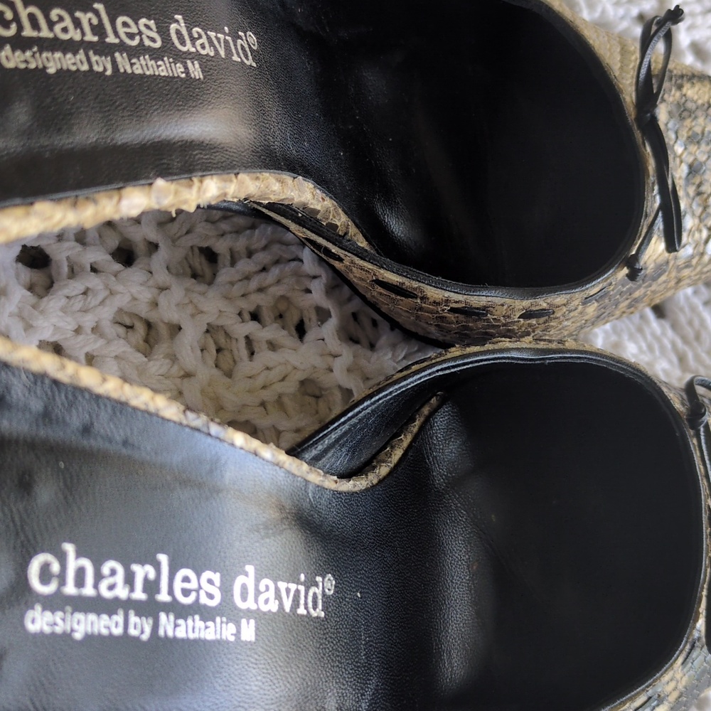 Snakeskin Mules - Picture 8 of 10